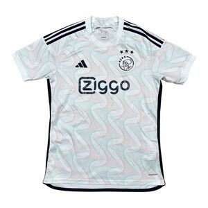Adidas Ajax Amsterdam 2023 2024 Away Soccer Jersey Mens Medium